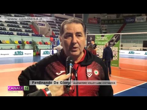 Volley Champions League. Lube Civitanova 3 - 0 Tours VB