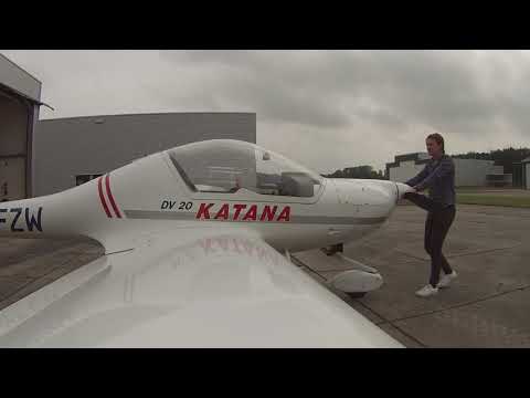 Diamond DV20 - PPL Solo Abroad (4 hour flight) Lelystad - Leer - Westerstede - Lelystad