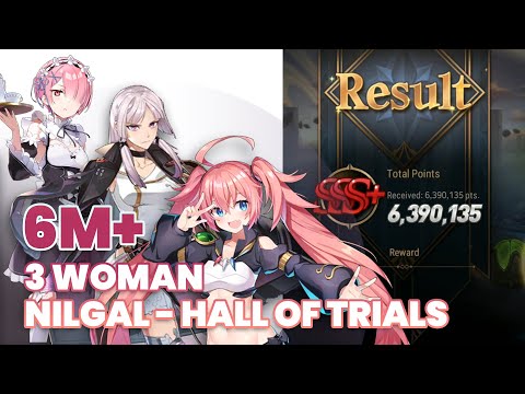 Nilgal Hall of Trials - 6m Damage Easy comp - Epic Seven