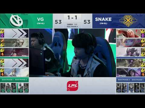 VG vs SS Vici Gaming vs Snake Esports| Week 5 Day 5 | Game 3 Highlights | LPL Spring 2019