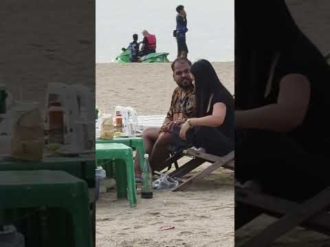 Desi Indians on the Beach in Pattaya