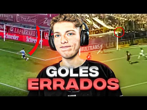 REACCION A GOLES ERRADOS DEL FUTBOL ARGENTINO
