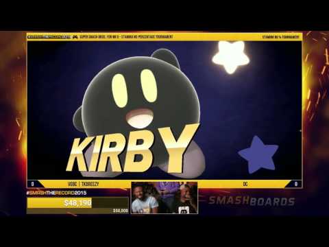STR2015 - Stamina Tournament - SSB4 - Smash Wii U - Smash 4