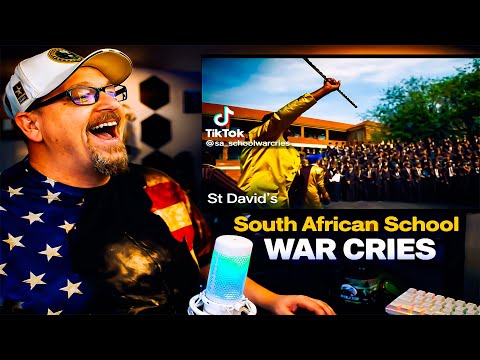Never Seen This Before! American Reacts to South African School War Cries