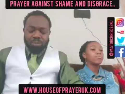 prayer Against Shame And disgrace..