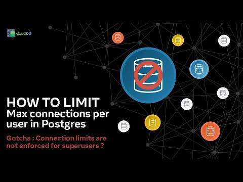 Postgres User Connection Limits - Superuser Vs Regular user