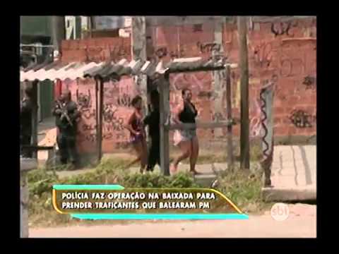 Tenso o fim de semana na favela da Linha, na Baixada Fluminense
