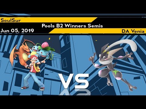 [Smash Ultimate] Xeno164 (Pools B2 Winners Semis) - SoulSur vs DA Venia