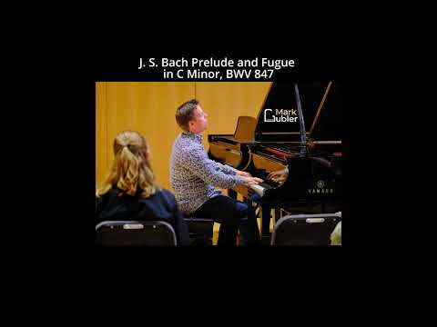 Bach Prelude and Fugue in C Minor, BWV 847