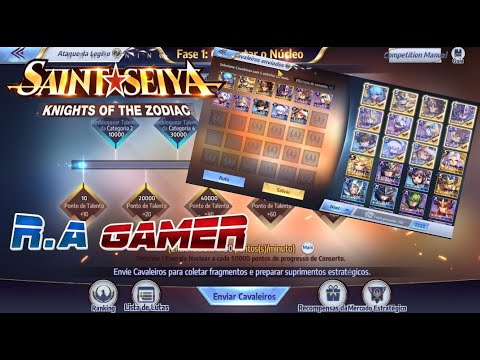 ATAQUE DA LEGIÃO DICAS IMPORTANTES E DICA ESPECIAL VEJA ATÉ O FINAL - SAINT SEIYA AWAKENING