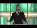 The Best of Ricky Gervais at The Golden Globes.