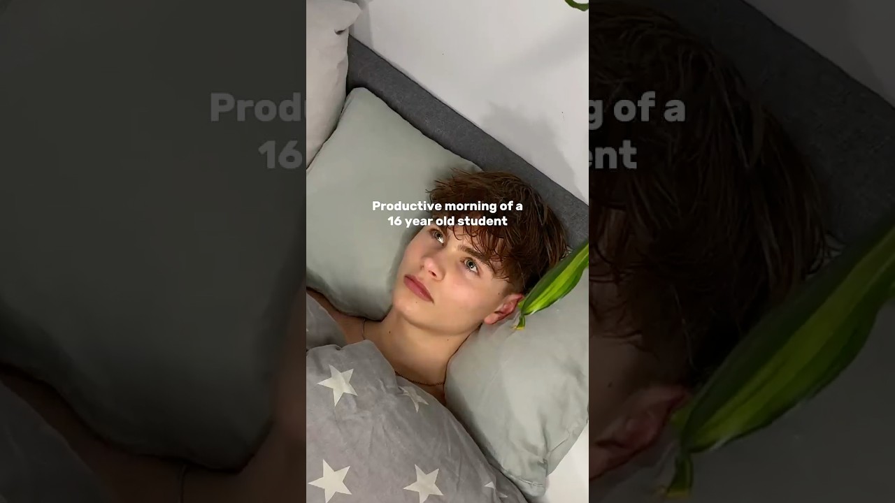 My productive morning routine as a 16 year old student