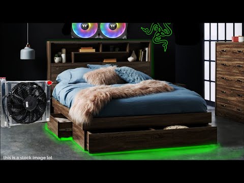 I WATER COOLED MY BED