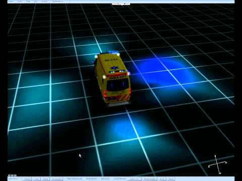 Apeldoorn mod: De lichten van de Sprinter ambulances