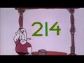 Sesame Street Episode 0214 Segments 1971