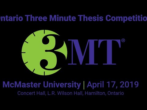 Ontario Three Minute Thesis Competition