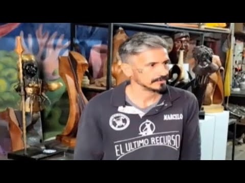 Pre-bienal de esculturas en Puerto Tirol con participación internacional.