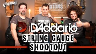 D'Addario String Gauge Shoot Out - Can You Tell The Difference??