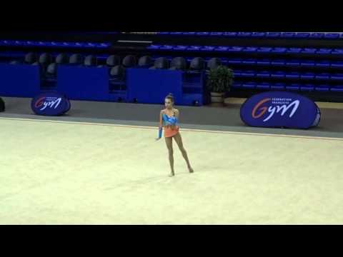 Daria Stadnichenko ballon - Nat A 14/15 ans France Besançon 2016