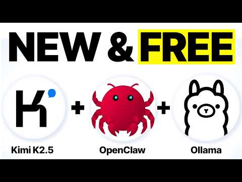 OpenClaw + Ollama + Kimi K2.5 is INSANE (FREE!)