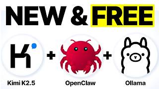 OpenClaw + Ollama + Kimi K2.5 is INSANE (FREE!)