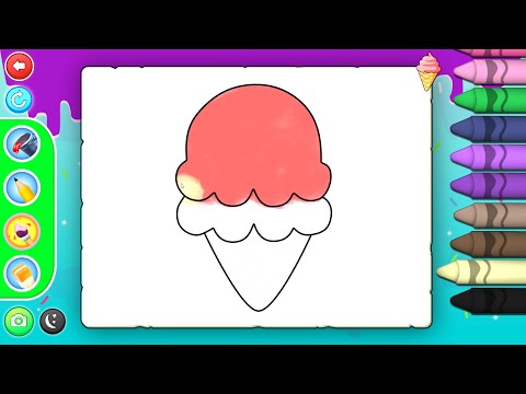 ice Cream Coloring