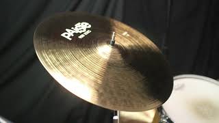 Video thumbnail for Paiste 16" 900 Series Crash - 990g by The Drum Shop - Portland, Maine