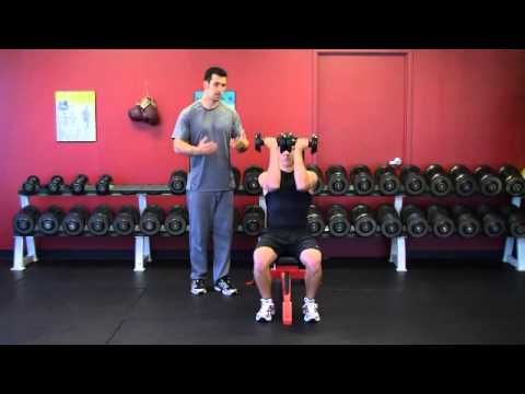 Dumbbell Seated Arnold Press