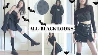 all-black looks