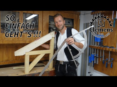 How to: Construct and mark out rafters like a carpenter 👍🔨📐