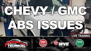 Chevy / GM Low Speed ABS Activation Diagnosis & Repair