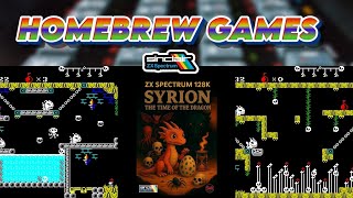 Syrion - The Time of The Dragon - New ZX-Spectrum Game 2025