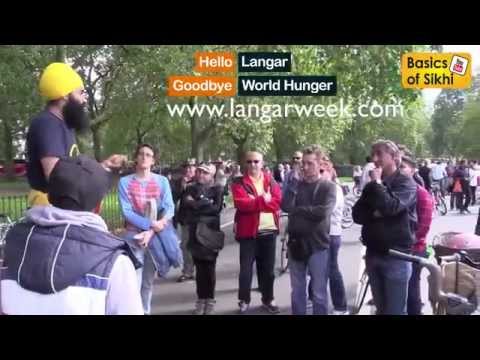 What is Langar? #3 Sikhs @ Speakers Corner Hyde Park London #LangarWeek
