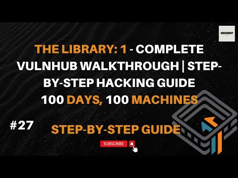 The Library: 1 - VulnHub Machine Walkthrough  #27