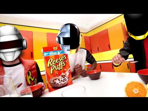 Daft Punk Puffs: Get Lucky vs. Reese's Puffs