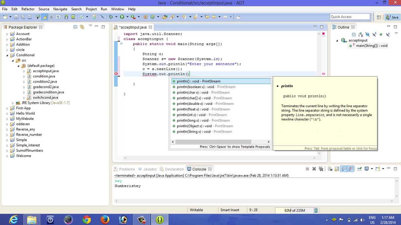 How to Take String Input in Java Lanuguage