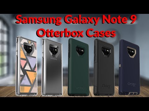 Samsung Galaxy Note 9 Otterbox Cases - YouTube Tech Guy