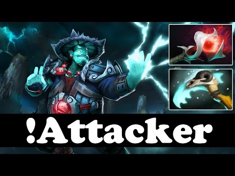 !Attacker 8200 MMR Plays Storm Spirit - Dota 2