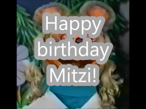 happy birthday Mitzi!