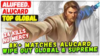 Download lagu 8K  Matches Alucard Wipe Out Global & Supreme [ Top Global Alucard ] Alufeed. - Mobile Legends Build mp3