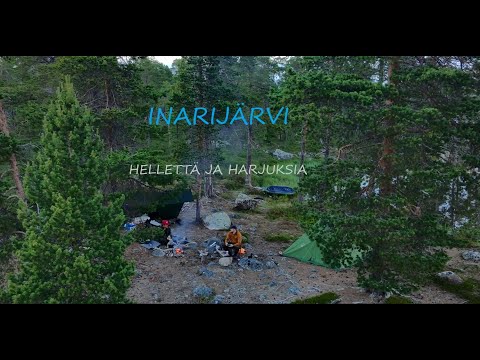 Inarijärvi. Hellettä ja harjuksia