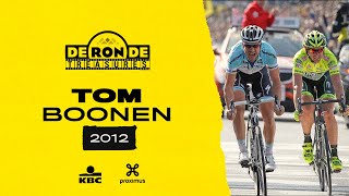 #RondeTreasures: Tour of Flanders 2012 - Tom Boonen video