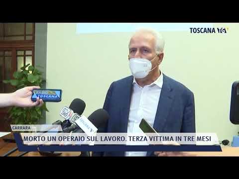 2021-07-21 CARRARA - MORTO UN OPERAIO SUL LAVORO. TERZA VITTIMA IN TRE MESI