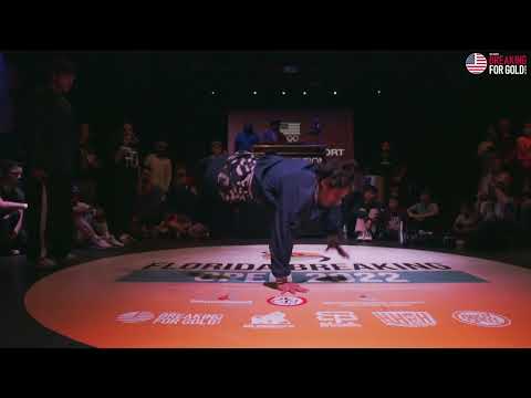 Spindian Vs Frankie  B-Boy Top 8- Florida Breaking Open 2022 - Breaking For Gold USA - BNC