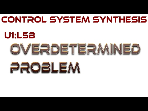 L5B:  Overdetermined Problem
