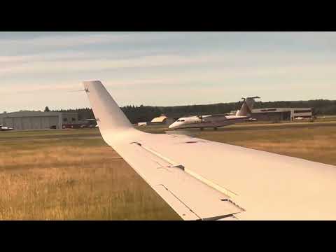 Wasaya Beechcraft 1900D lands at Thunder Bay International Airport (CYQT)
