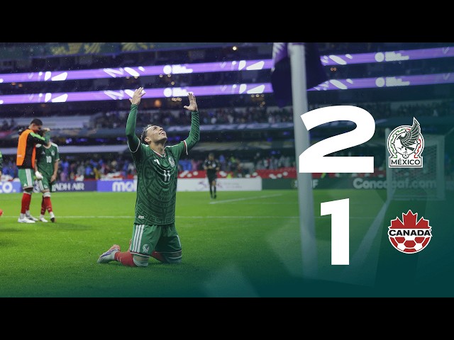 ¡MÉXICO VUELVE A LOS JUEGOS OLÍMPICOS! 🇲🇽🔥 | RESUMEN EXTENDIDO MÉXICO 2-1 CANADÁ