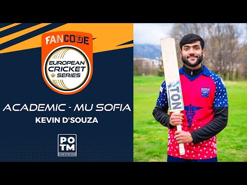 POTM: K.D'Souza - BS vs AMS | Highlights | FanCode ECS Bulgaria, 2022 Day 1 | ECS22.098
