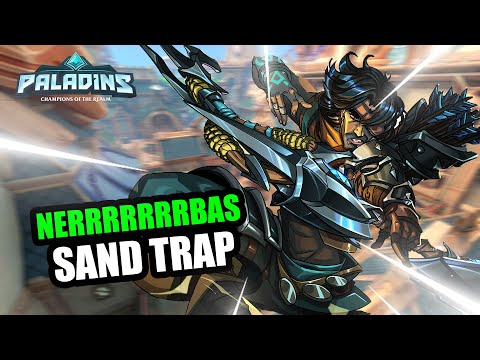 nerrrrrrrbas Shalin Pro Competitive l MASTER l SAND TRAP l PALADINS GAMEPLAY