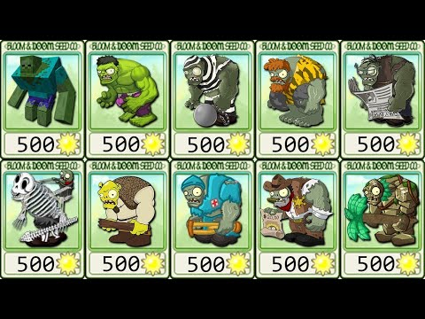 Tournament All Best Gargantuar Zombie - Who Will Win? - PvZ 2 Gargantuar Vs Gargantuar